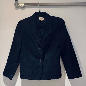 Wilfred Classic Black Wool Blazer